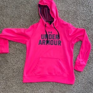 Pink UNDER ARMOUR hoodie